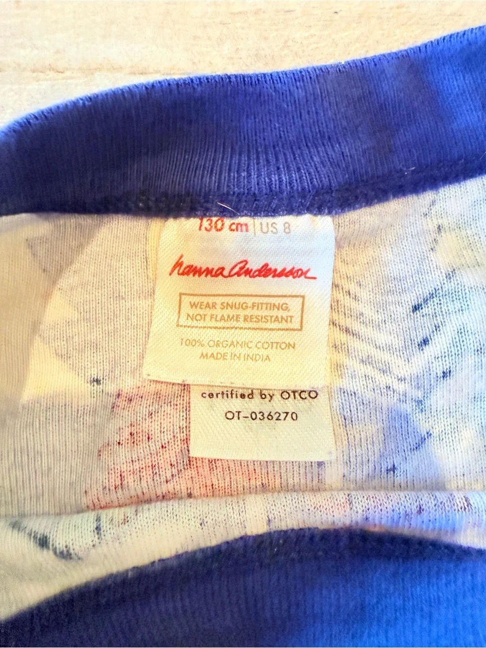 Hanna Andersson Cotton Christmas Tree Pajamas, Size 8